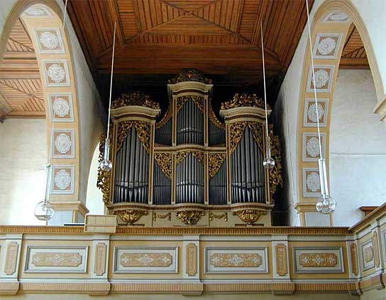[bild] 1721 G Silbermann, St Georgenkirche, Rötha