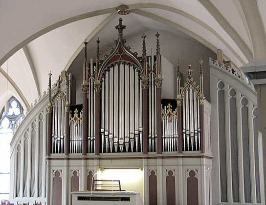 [bild] 1844 F X Engelfried, Gönningen ~ Orgelhuset